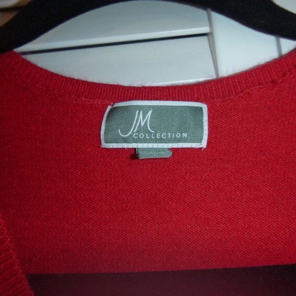 Two JM Collection V-neck Sweaters - Picture 3 of 5